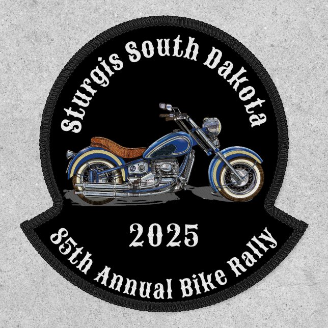 2025 Sturgis South Dakota Motorcycle Bike Rally Patch (Front)