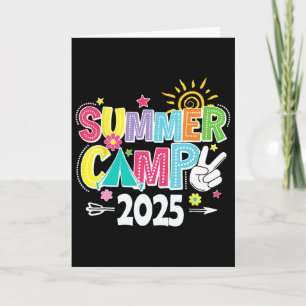 2025 Summer Camp 2025 Summer Vacation Matching Fam Card
