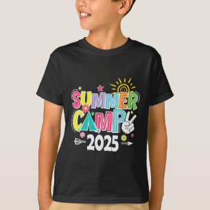 2025 Summer Camp 2025 Summer Vacation Matching Fam T-Shirt