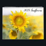 2025 Sunflowers Calendar<br><div class="desc">I love photographing fields of sunflowers.  They make me smile.  I hope they make you happy.  What better holiday present than a calendar.</div>