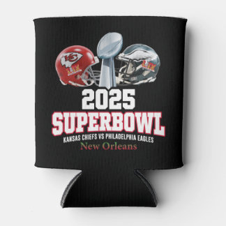 2025 Super Bowl Showdown Can Cooler