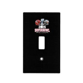 2025 Super Bowl Showdown Light Switch Cover