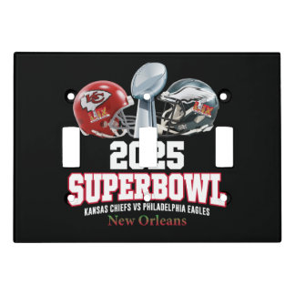 2025 Super Bowl Showdown Light Switch Cover
