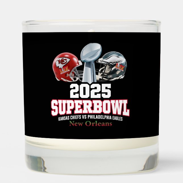 2025 Super Bowl Showdown Scented Candle (Front)