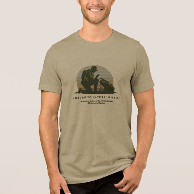 2025 TWS-WS Annual Meeting Mens T-shirt  Tri-Blend Shirt (Front)
