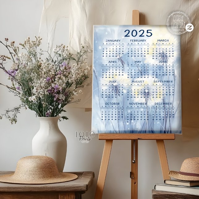 2025 Vintage Dandelion Background Foam Board (2025 Vintage Dandelion Background Foam Board)