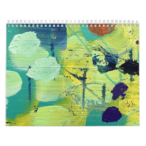 2025 Wall Calendar of Abstract Art