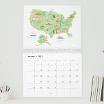 2025 Watercolor Countries in The World Maps Travel Calendar<br><div class="desc">Explore the world in vibrant watercolor! Our2025 Travel Calendar showcases beautifully crafted country maps,  making it perfect for adventure-seekers,  kids,  and travel enthusiasts. Embark on a colorful journey!</div>