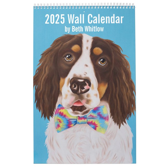 2025 Whimsical Dog Calendar (Cover)