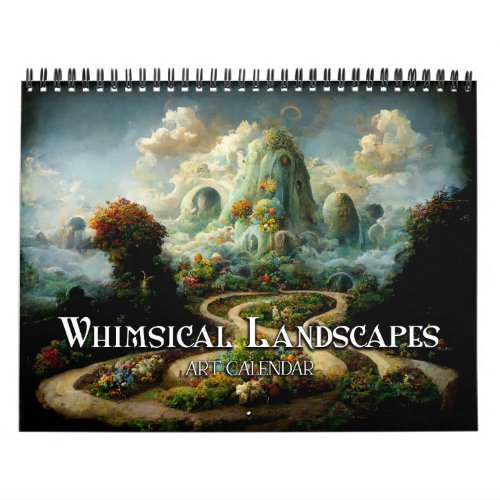 2025 Whimsical Landscapes Calendar