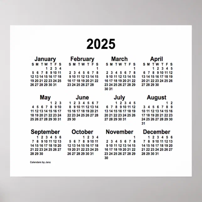 POSTER CALENDAR 2025 – FEELS.