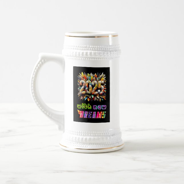 2025 With New Dreams Beer Stein (Left)