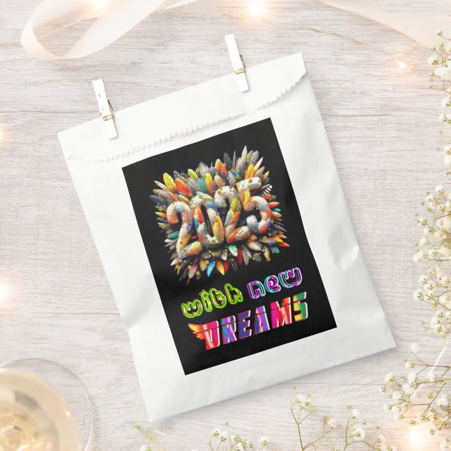 2025 With New Dreams Favor Bag (Clipped)