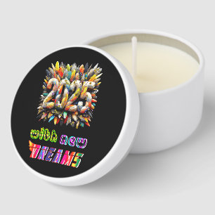 2025 With New Dreams Mini Candle Favors