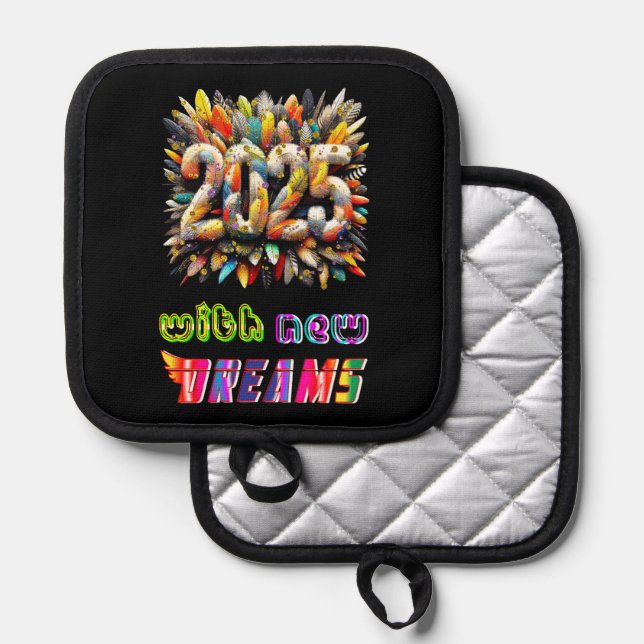 2025 With New Dreams Pot Holder (Front/Back)