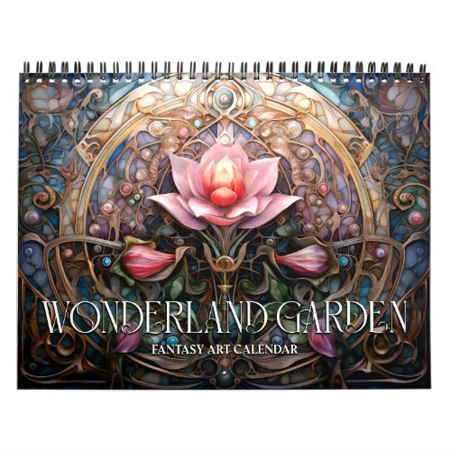2025 Wonderland Garden Surreal Fantasy Art Calendar