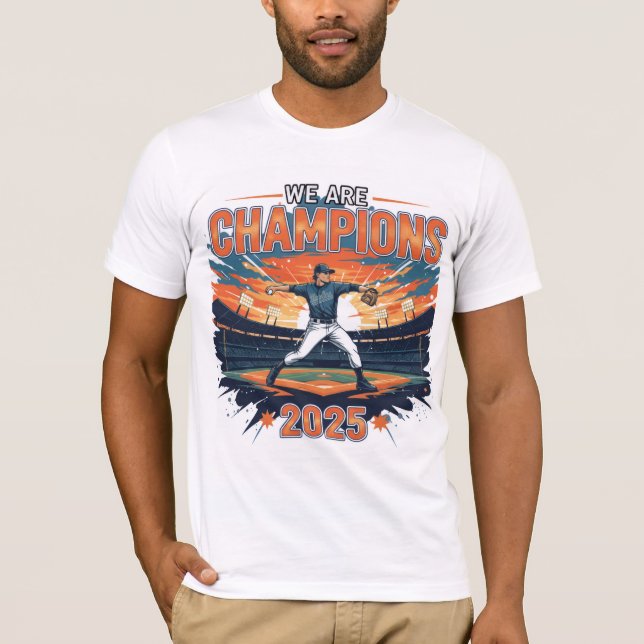 2025 World Series Colorful T-Shirt (Front)