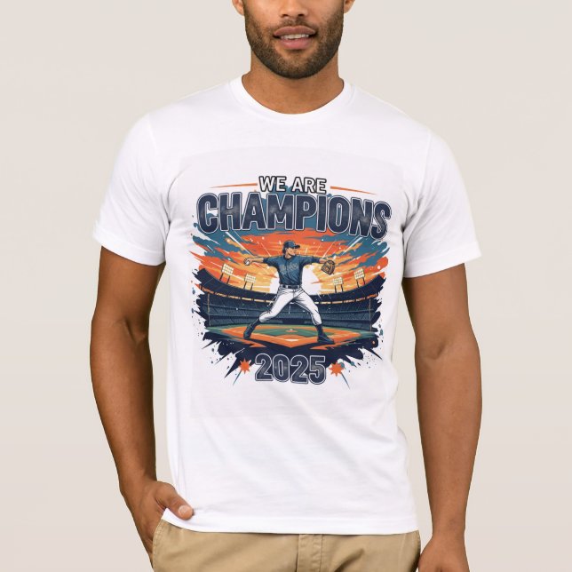 2025 World Series Colorful T-Shirt (Front)