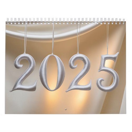 2025 year calendar with books