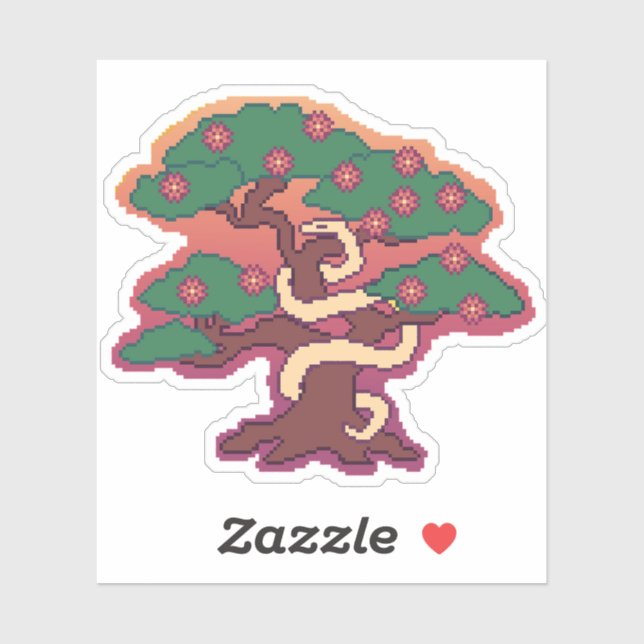  2025 Year of the Snake New Year Sticker (Sheet)