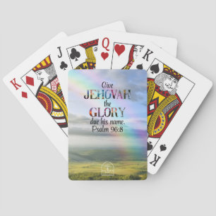 2025 Year Text Playing Cards for JW's
