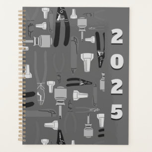 2025 Yearly Planner for Electricians