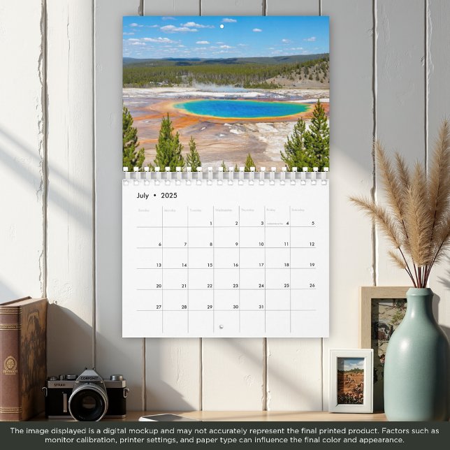 2025 Yellowstone National Park Calendar (Creator Uploaded)