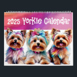 2025 Yorkshire Terrier "Yorkie" Monthly Calendar<br><div class="desc">2025 Yorkie Calendar: AI-Generated Design Art | Celebrate your love for Yorkies all year round with this delightful and artistic calendar. Whether for yourself or as a thoughtful gift,  the 2025 Yorkie Calendar is sure to bring smiles and warmth throughout the year!</div>