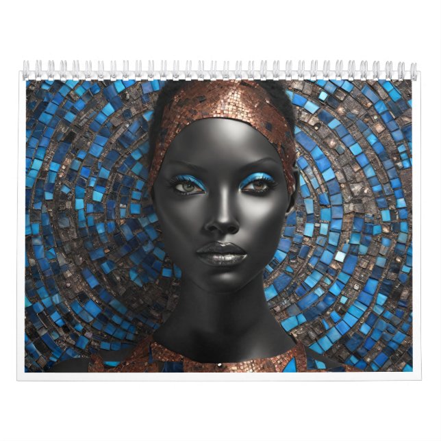 2026 12-month calendar featuring Black women (Cover)