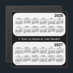 2026-2027 Black and White 2 Year Calendar by Janz<br><div class="desc">Custom Calendar Designs by Janz © 2008-2019 Jan Fitzgerald. All rights reserved. Graphic Design,  Artwork,  & Photography by Jan & Michael Fitzgerald.</div>