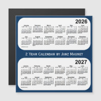 2026-2027 Police Box Blue 2 Year Calendar by Janz