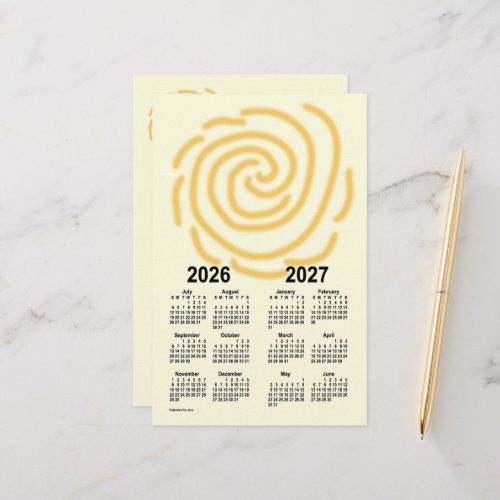 2026_2027 Sunny Days School Year Calendar by Janz Stationery