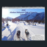 2026 Alaskan Malamute Club of America Calendar<br><div class="desc">The 2026 AMCA calendar features the winners of the annual photo contest and represents the best of Alaskan Malamutes.</div>