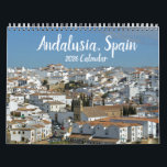 2026 Andalusia Spain Calendar<br><div class="desc">Journey through Andalusia, Spain with stops at Granada, Ronda, and Seville in this 2026 photo calendar.</div>