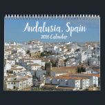 2026 Andalusia Spain Calendar<br><div class="desc">Journey through Andalusia, Spain with stops at Granada, Ronda, and Seville in this 2026 photo calendar.</div>