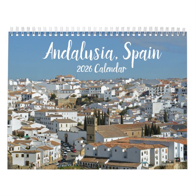2026 Andalusia Spain Calendar (Cover)