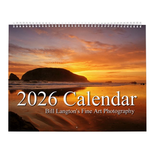 2026 Annual Photography Calendar (Cover)