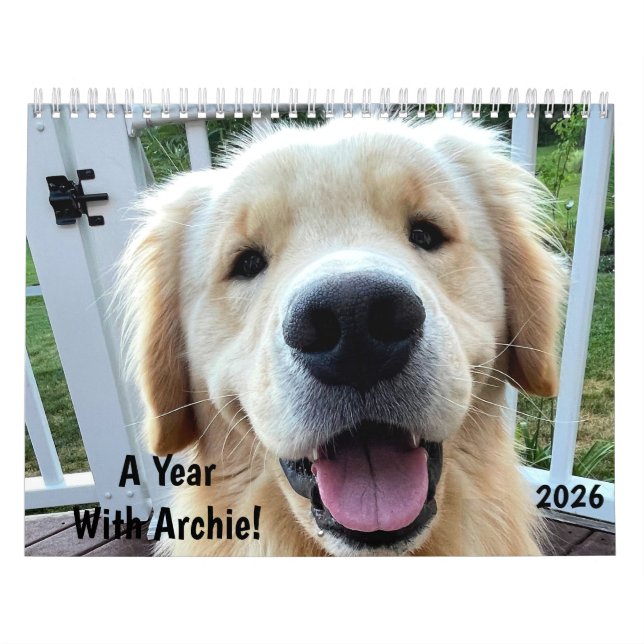 2026 Archie Calendar (Cover)