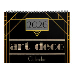 2026 Art Deco Calendar