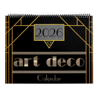 2026 Art Deco Calendar