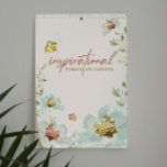 2026 Artist Lorena Depante Quote 12 month US  Calendar<br><div class="desc">Brighten every month with uplifting quotes and original watercolor florals in this beautifully designed Inspirational Words & Art 2026 Calendar by artist Lorena Depante. Featuring twelve unique monthly spreads filled with motivational messages and delicate nature-inspired artwork, this vertical wall calendar brings encouragement and charm to your space year-round. Ideal for...</div>