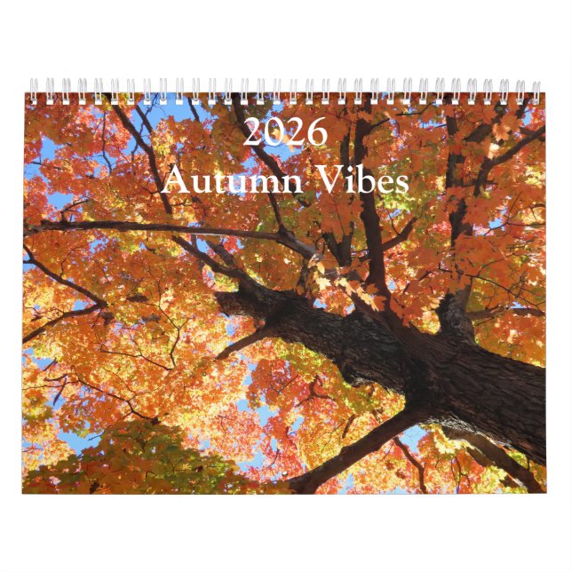 2026 Autumn Vibes All Year Long Calendar (Cover)