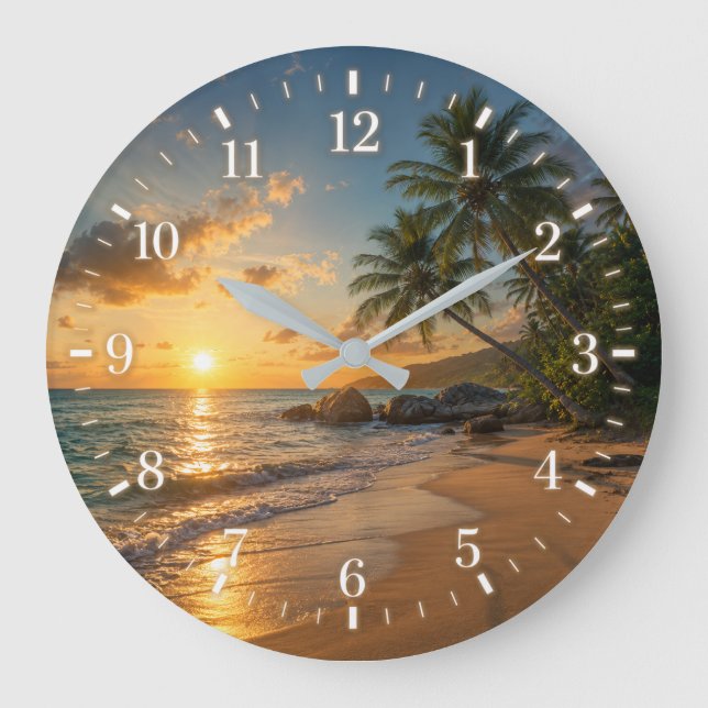 2026 Beach Watch Version Large Clock (Front)