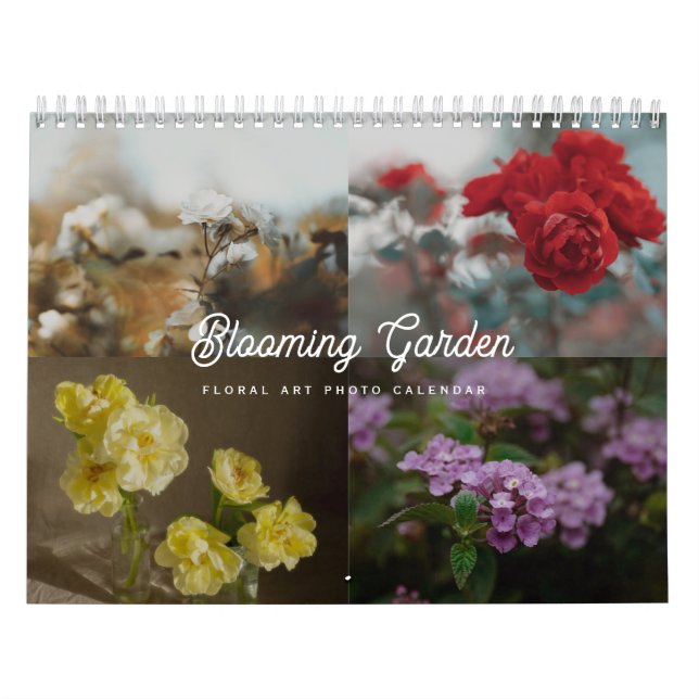 2026 Blooming Garden Floral Photo Calendar (Cover)