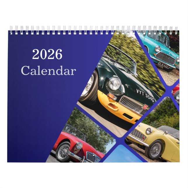2026 British Classics Calendar (Cover)