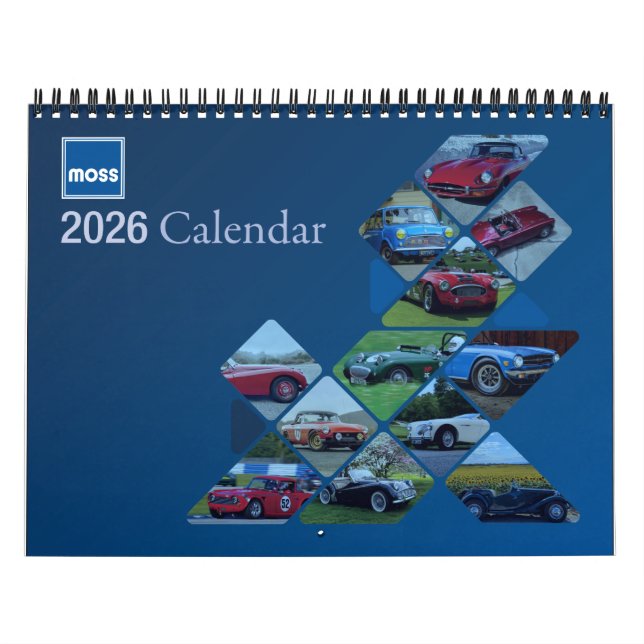 2026 British Classics Calendar (Cover)