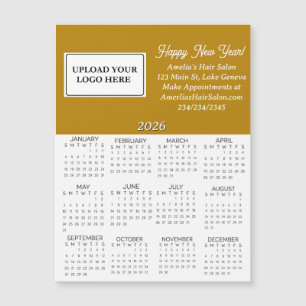 2026 Business Logo Mini Calendar