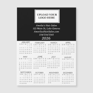 2026 Business Logo Mini Calendar