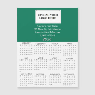 2026 Business Logo Mini Calendar