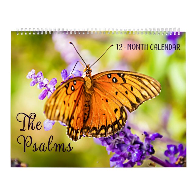 2026 Butterfly Book of Psalms Calendar (Cover)